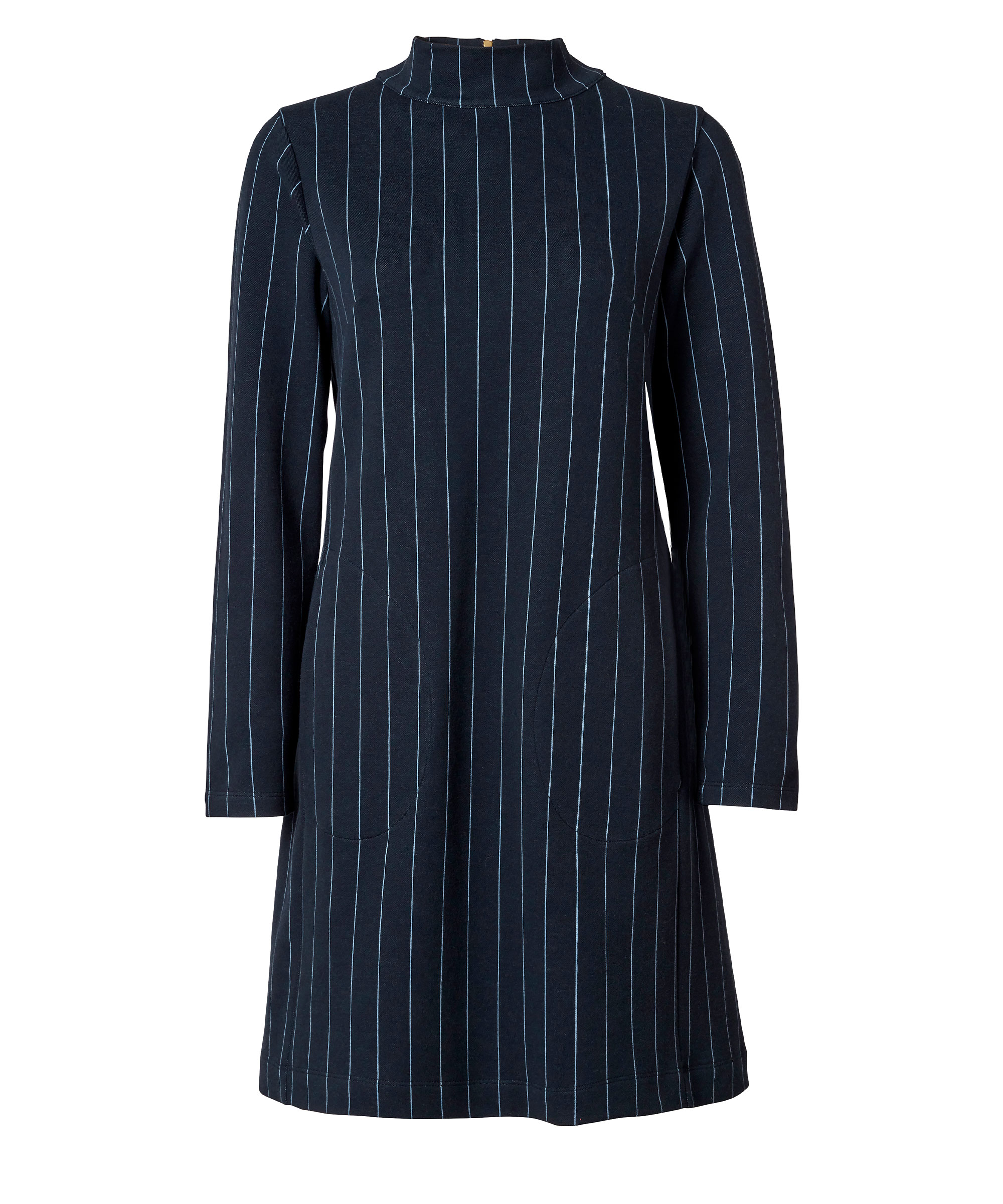 Bernadette Stripe Dress Navy