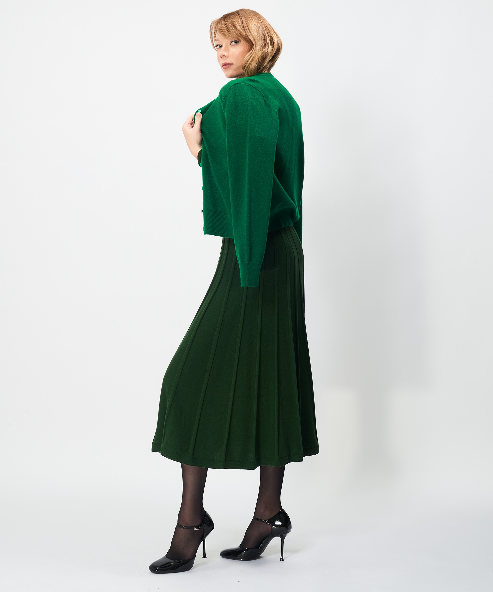 Joanne Dress Darkgreen