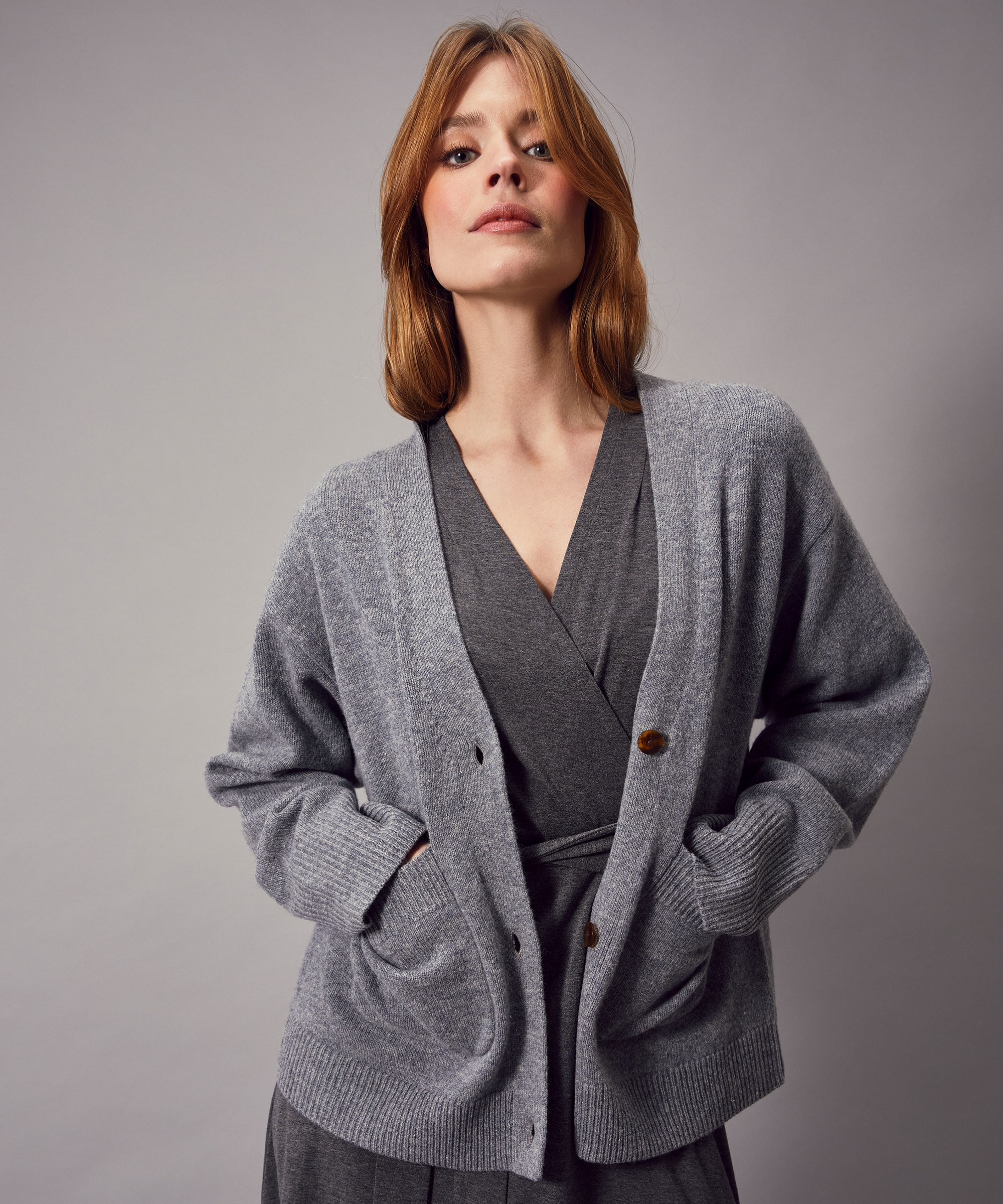 Estrid Cardigan Grey