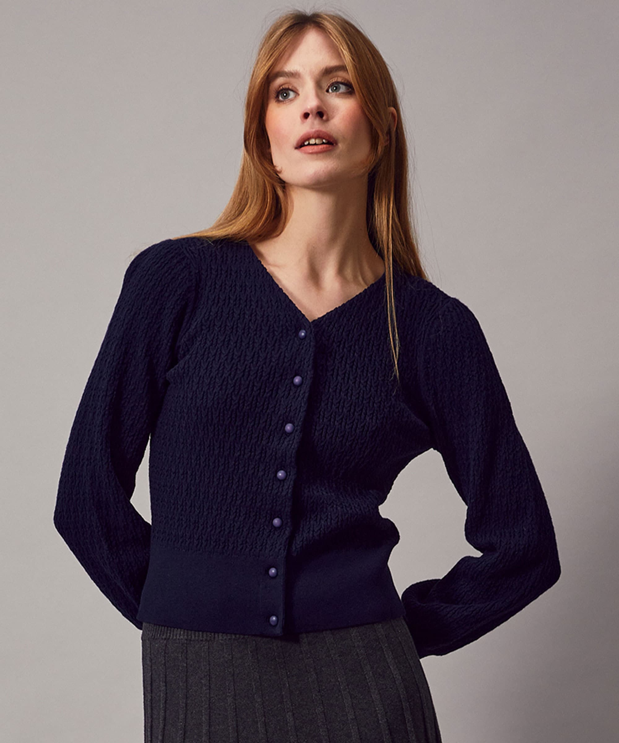 Johanna Cardigan Navy