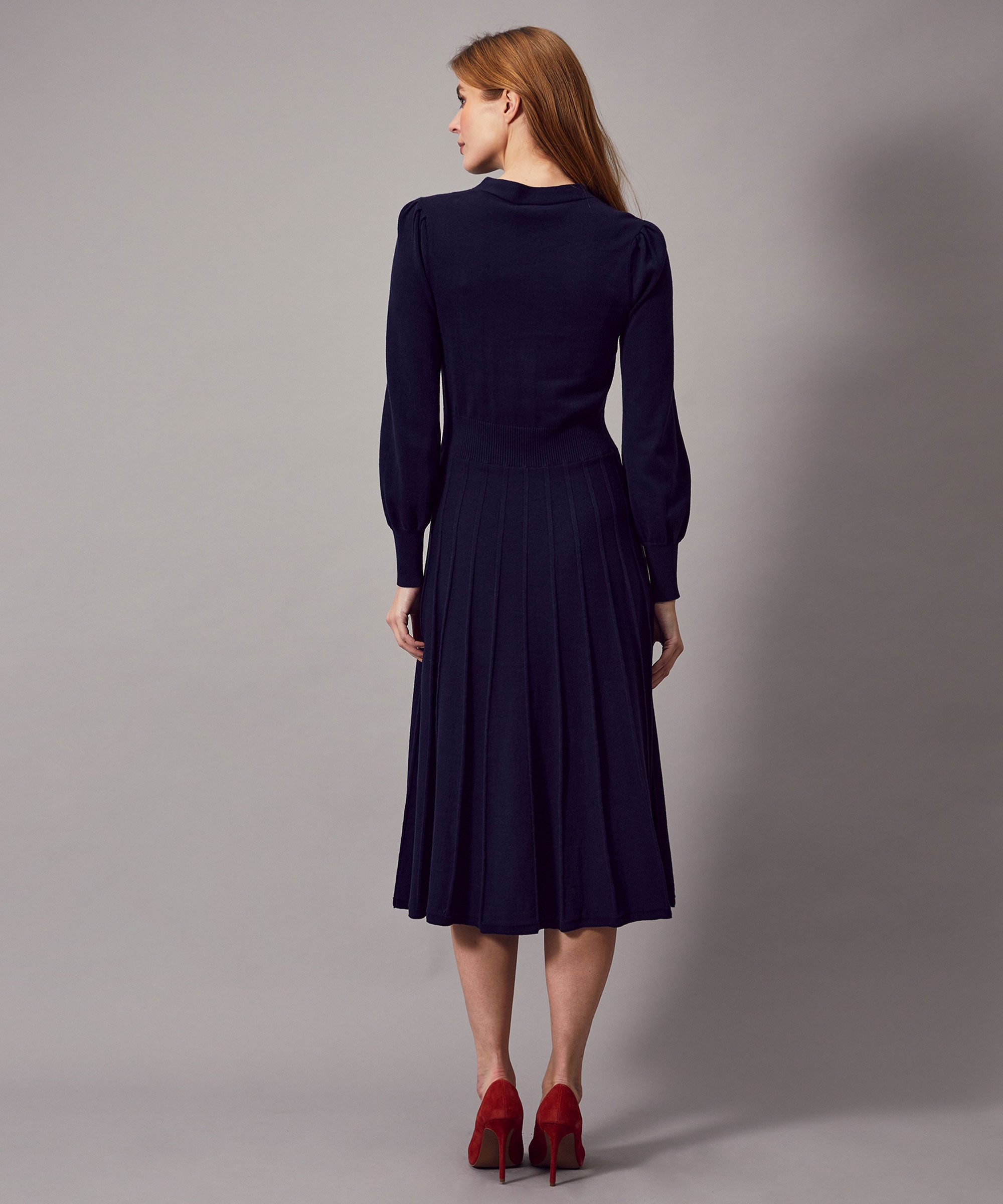 Valerie Dress Navy