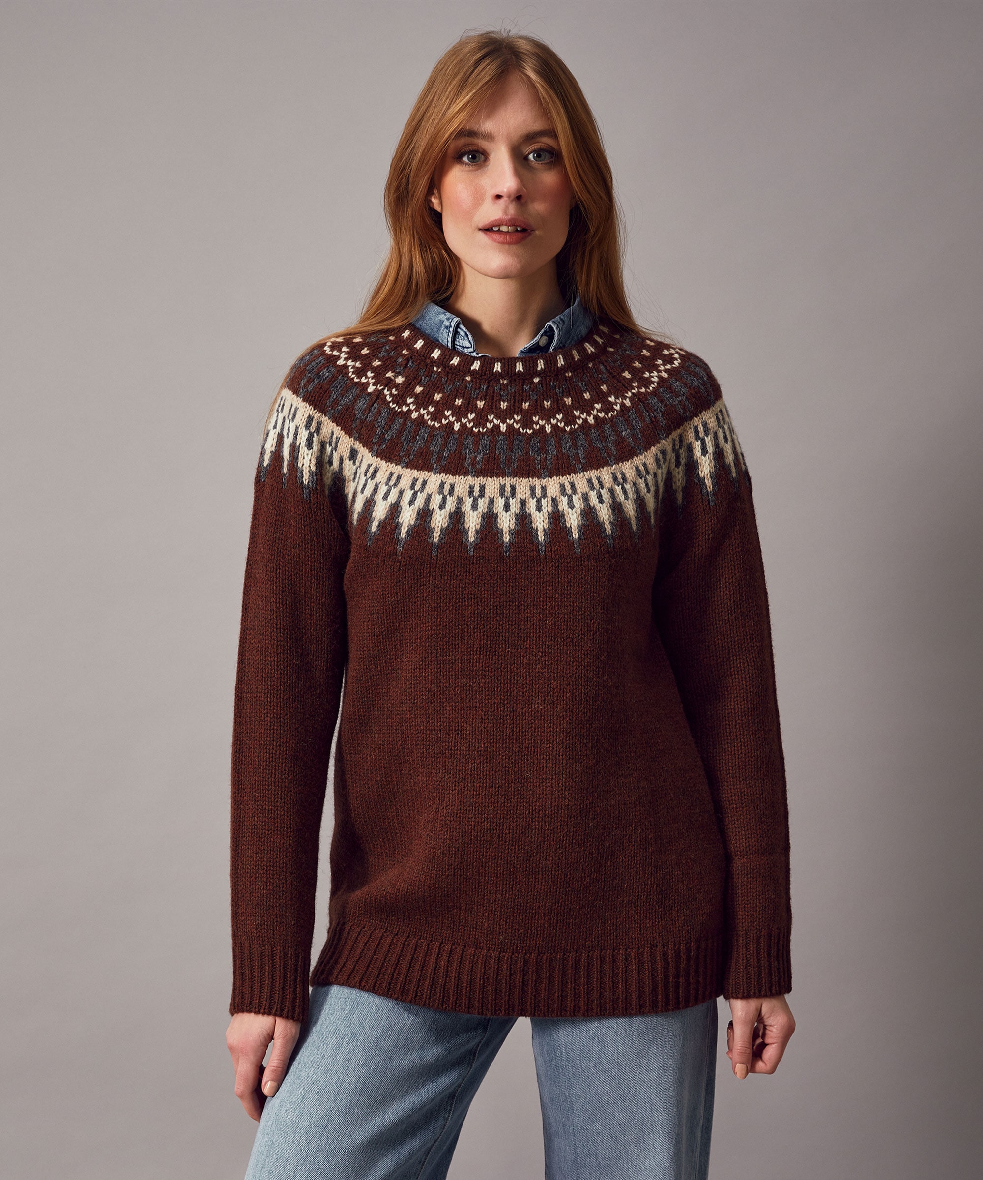 Veda Jumper Brown